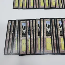 Lot of 75 Magic The Gathering MTG - Ice Age - Forest Land Cards with Box NM/ LP - Image 3