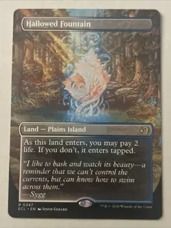 Hallowed Fountain (Borderless) Lorwyn Eclipsed Regular NM - Image 1