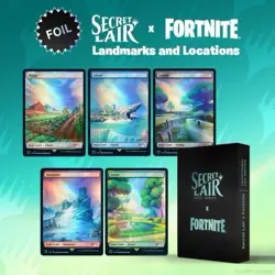 Secret Lair x Fortnite: Landmarks and Locations - Traditional Foil - MTG Magic - Image 1