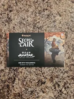 MTG Secret Lair FOIL Avatar: The Last Airbender One with the Elements - Image 1