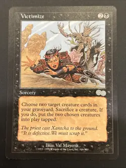 Victimize - Urza's Saga #166/335 MTG Magic The Gathering NM UP - Image 1