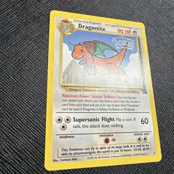 Dragonite Black Star Promo #5 Pokemon Card LP/MP WOTC Movie Promo - Image 2
