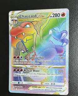 Pokemon TCG Charizard VSTAR 174/172 Brilliant Stars Secret Rare NM Secret Rare - Image 1