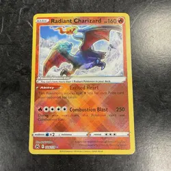 Radiant Charizard - 020/159 - Pokemon Crown Zenith Sword & Shield Ultra Rare NM - Image 1