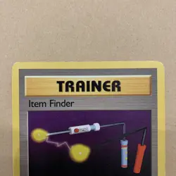 Pokemon Cards Item Finder 74/102 Base Set WOTC Unlimited Rare MP - Image 2