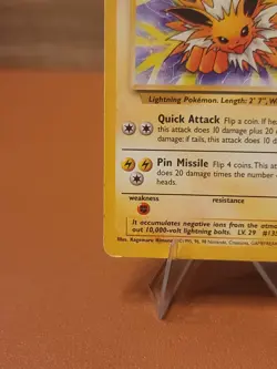 Jolteon - 20/64 - Pokemon Jungle Unlimited Non Holo HP - Image 5
