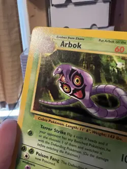 Pokemon Arbok 31/62 Fossil Regular - LP - Image 3