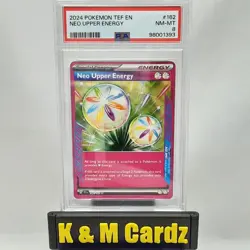 Pokemon - Neo Upper Energy - #162 - Graded PSA 8 - Image 1