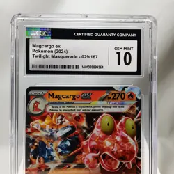 Pokemon - Magcargo ex - 029/167 - Graded - CGC 10 - Image 3