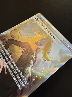 Cynthia's Ambition Trainer 169/172 Brilliant Stars Full Art Pokemon - Image 3