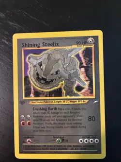 Pokemon 1st Edition Shining Steelix Secret Rare Neo Destiny 112/105 - Image 2