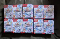 Pokemon TCG - LOT OF 10 - Prismatic Evolutions Booster Bundles FACTORY SEALED - Image 1