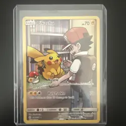 Pikachu (Secret) Secret Rare SM - Cosmic Eclipse 241/236 NM Holofoil - Pokemon - Image 1