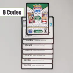 8 Pokemon TCG Online Codes - Destined Rivals (8x) Digital Delivery - Image 4