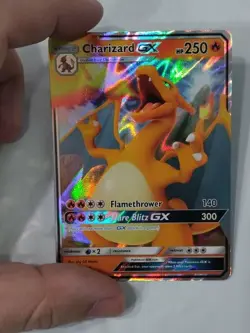 Charizard GX 9/68 Pokemon TCG Hidden Fates Ultra Rare Full Art Near Mint - Image 2