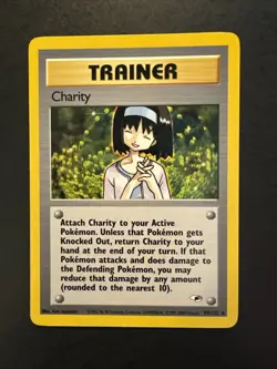 Charity Trainer Gym Heroes 99/132 Rare Non Holo Pokemon - Image 1