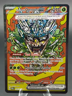 Pokemon •Teal Mask Ogerpon EX Sv: Prismatic Evolutions 145/131•Special Illustra… - Image 1
