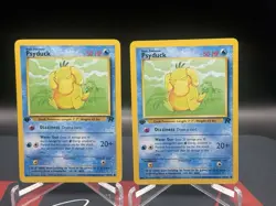 2 - 2000 Pokemon Team Rocket Psyduck 65/82 1st Edition LP *READ* - Image 1