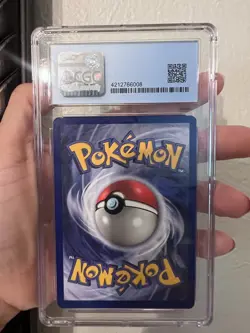 1999 Pikachu WB Movie Promo Black Star WOTC #4 CGC 6.5 - Image 2
