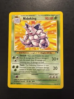 Nidoking Legendary Collection 31/110 Non Holo Rare Pokemon - Image 1