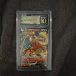 Charizard V CGC 10 Pristine Pokemon TCG Star Birth Japanese Holo #014/100 2022 - Image 1