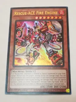 Rescue-ACE Fire Engine - Ultra Rare 1st Edition MP24-EN281 - YuGiOh! TCG - Image 1