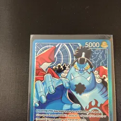 One Piece TCG Leader Jinbe OP14-040 L Alternate ALT ART The Azure Sea’s Seven - Image 2