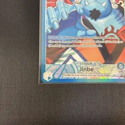 One Piece TCG Leader Jinbe OP14-040 L Alternate ALT ART The Azure Sea’s Seven - Image 4