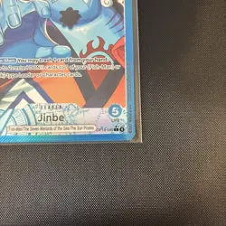One Piece TCG Leader Jinbe OP14-040 L Alternate ALT ART The Azure Sea’s Seven - Image 5