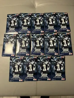 Union Arena Solo Leveling Booster Sleeves Lot Of 14 - Image 1