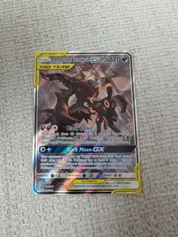 Pokemon Umbreon & Darkrai GX TAG TEAM SM241 Promo Holo Card HP 270 - Image 1