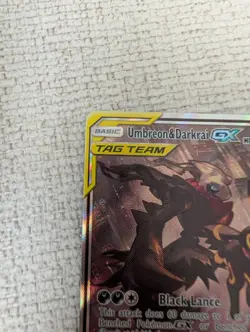 Pokemon Umbreon & Darkrai GX TAG TEAM SM241 Promo Holo Card HP 270 - Image 2