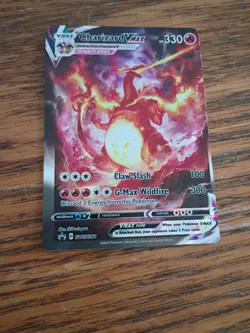MISCUT Charizard VMAX Sword & Shield SWSH261 Pokemon ERROR Promo Card NM-Mint - Image 1