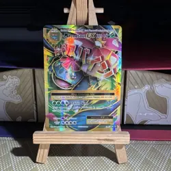 Pokemon TCG XY Evolutions M Venusaur EX Full Art Holo Card 100/108 - Image 1