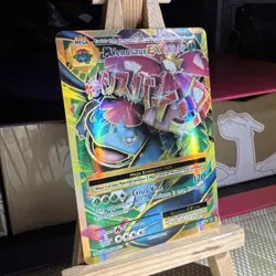 Pokemon TCG XY Evolutions M Venusaur EX Full Art Holo Card 100/108 - Image 2
