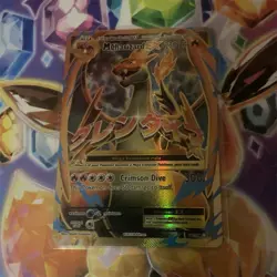 Mega Charizard EX 13/108 Evolutions Mega EX Holo Ultra Rare Pokemon TCG Card - Image 1