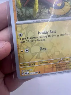 035/086 Stunfisk : (Reverse Holo) Card : SV-10.5 White Flare : Pokemon TCG NM - Image 5