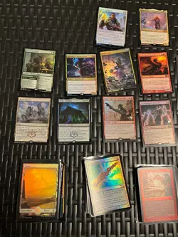 90 Magic the Gathering: Foil Karten Foil Cards - 17 Rares - Image 2