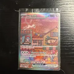 Mew ex 053 Sv: Scarlet & (Violet Promo, Cards Holo 151) Sealed Pokemon TCG, NM. - Image 1