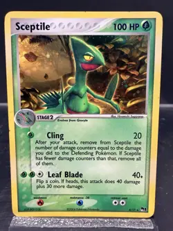 Sceptile - 4/17 - Pokemon Pop Series 1 Holo Card NM - Image 1
