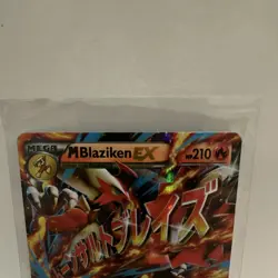 Pokemon M Blaziken EX XY86 XY Promos Full Art Promo Holo Card - Image 2