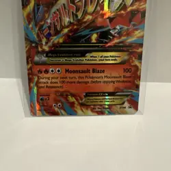 Pokemon M Blaziken EX XY86 XY Promos Full Art Promo Holo Card - Image 3