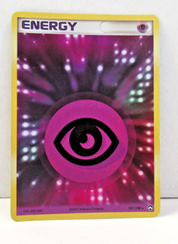 Psychic Energy 107/108 EX Power Keepers Holo Secret Rare Pokemon TCG Card NM - Image 1