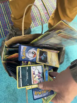 vintage pokemon card collection lot Huge Bag 1$ Start Kid Wants New Bike! - Image 4
