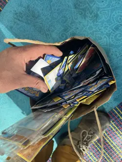 vintage pokemon card collection lot Huge Bag 1$ Start Kid Wants New Bike! - Image 5