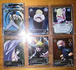 Naruto CCG Card Lot - Tsunade Kimono 1261 Rare + Rebirth Tin Promos + More - Image 1