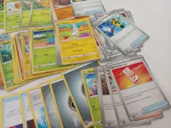 Pokemon TCG Mixed Loose Trading Card Bundle - Mixed Types w/ Case & Binder #Live - Image 4