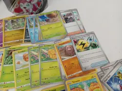 Pokemon TCG Mixed Loose Trading Card Bundle - Mixed Types w/ Case & Binder #Live - Image 5