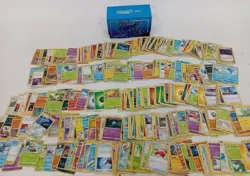 Large Pokemon Trading Card Bundle Job Lot TCG With Blue Urshifu Storage Box - Image 1