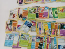 Large Pokemon Trading Card Bundle Job Lot TCG With Blue Urshifu Storage Box - Image 4